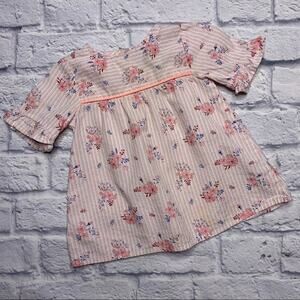 Primark Baby Floral, Ruffle Sleeve Blouse